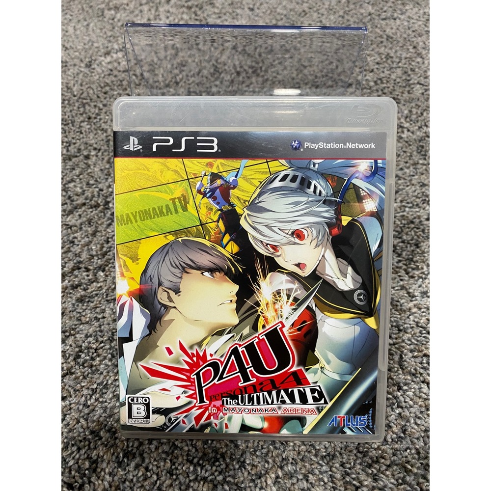 Video Game Persona 4 Arena PS3 Japanese Import Atlus P4U Excellent